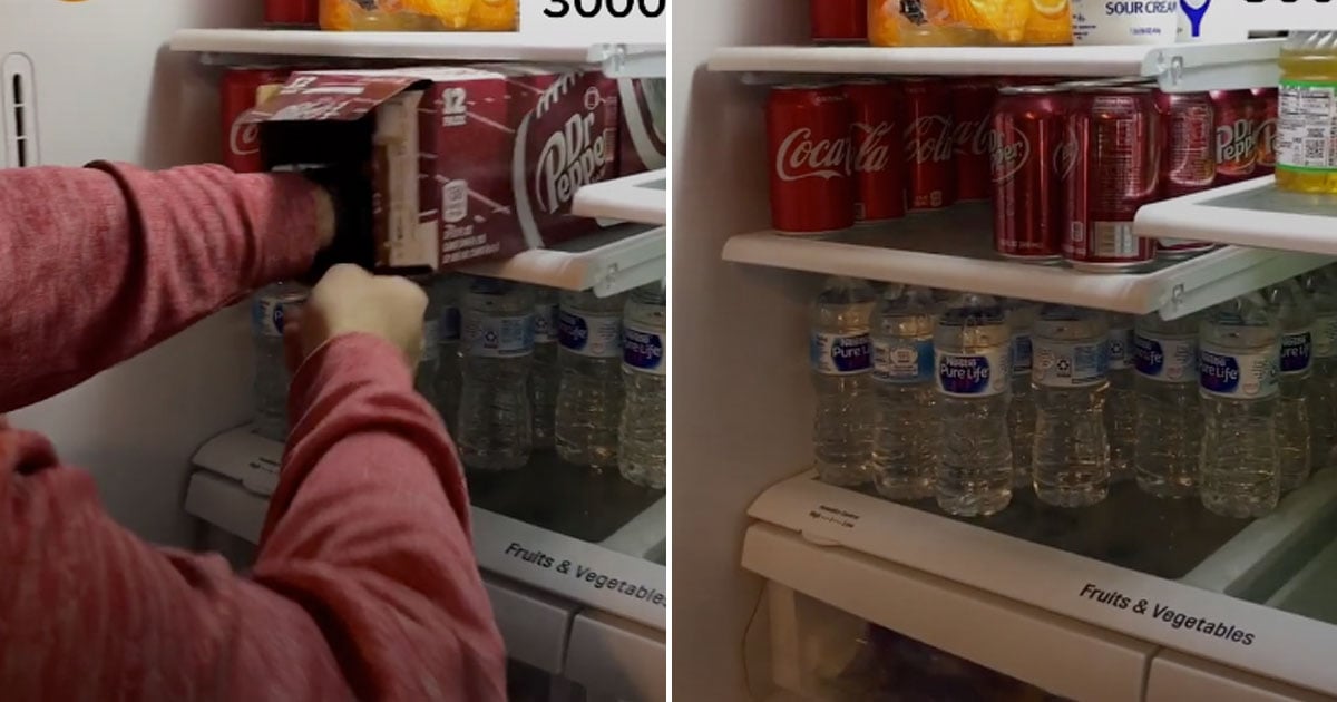 This Soda Can Organizational Hack Is Genius